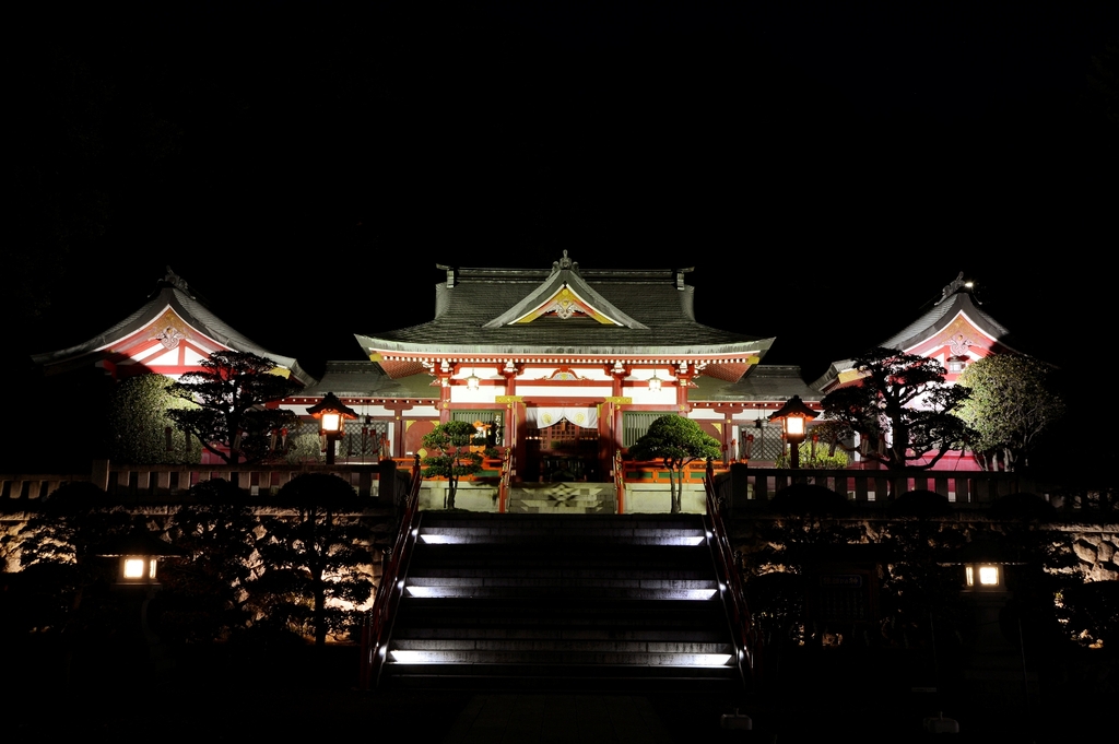 織姫公園、足利織姫神社(自然夜景遺産) | とちぎ旅ネット〜栃木の観光旅行情報サイト